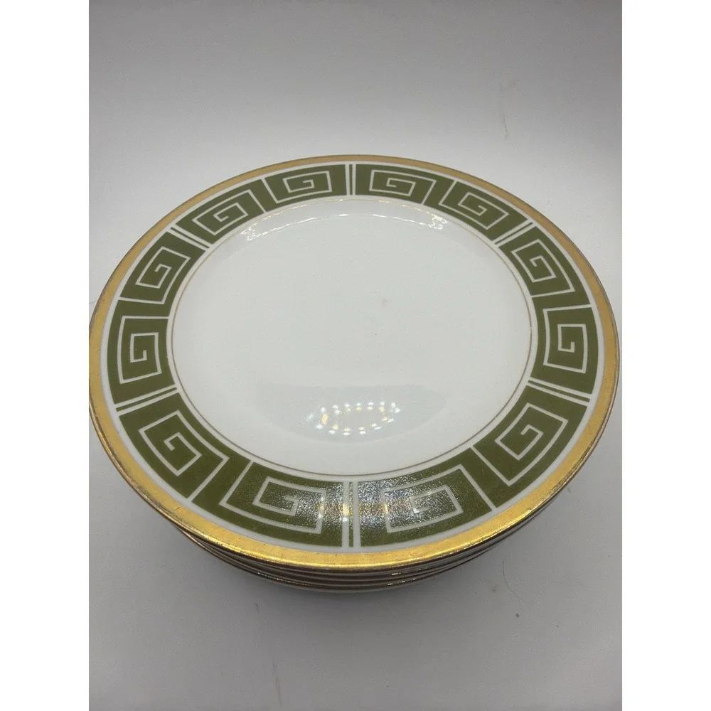 6 Sango Imperial Deluxe Royale 3590 Dessert plates